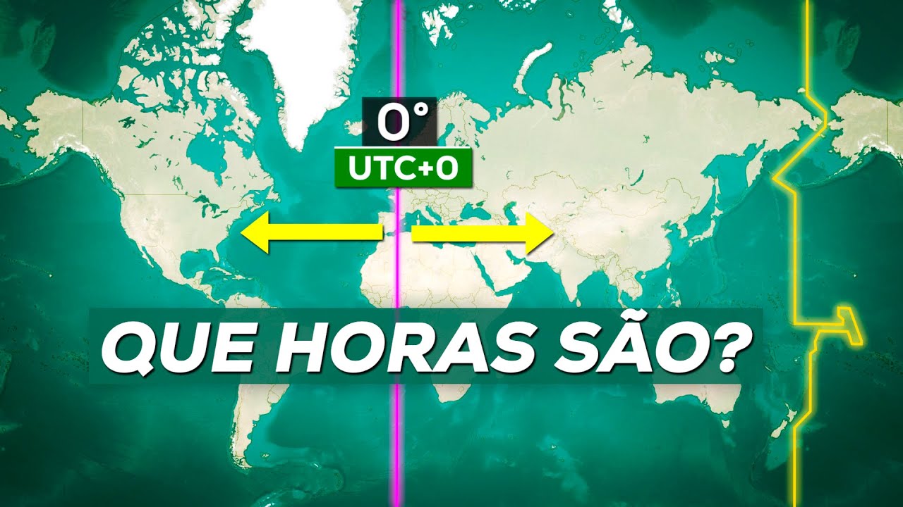 A Geografia Surpreendente dos Fusos Horários