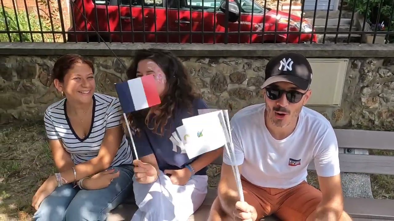 La flamme Olympique à Vaires sur Marne