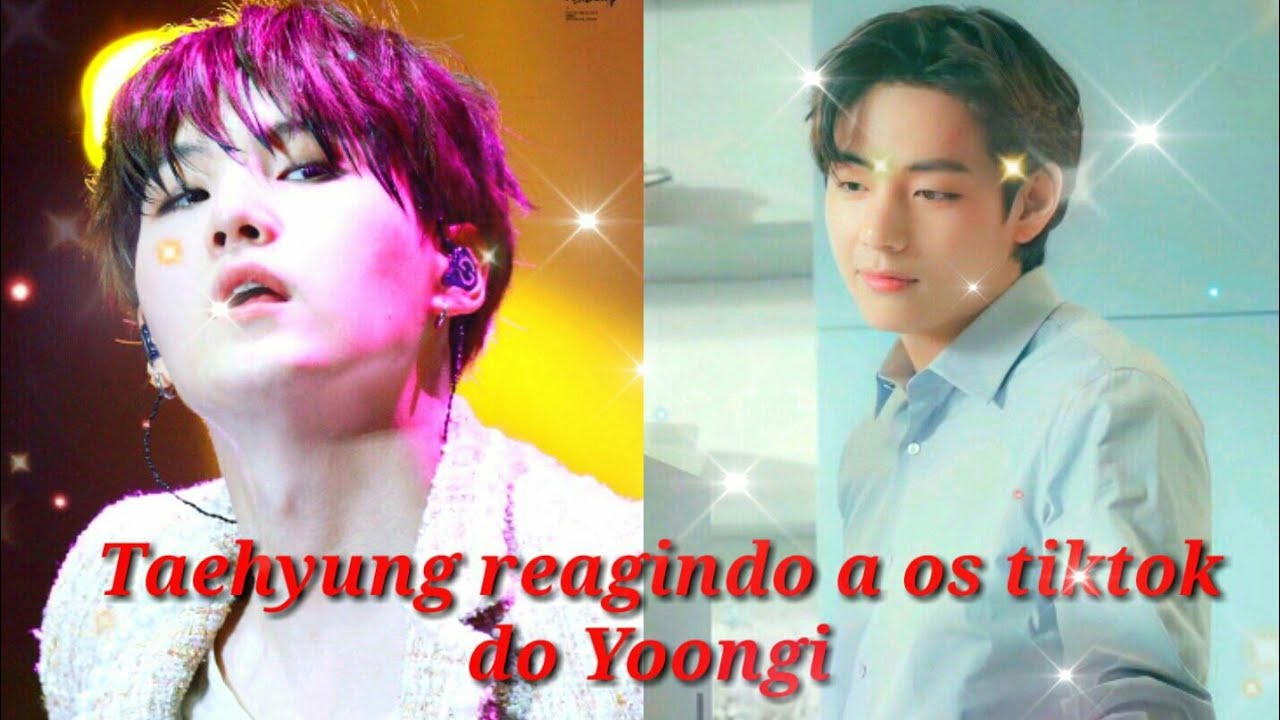 [Imagine Taegi] Taehyung reagindo a os tiktoks do Yoongi