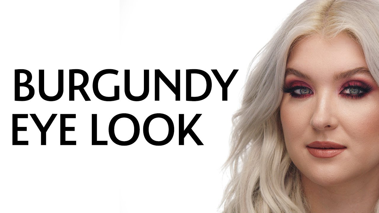 Burgundy Eye Look Tutorial | Sephora