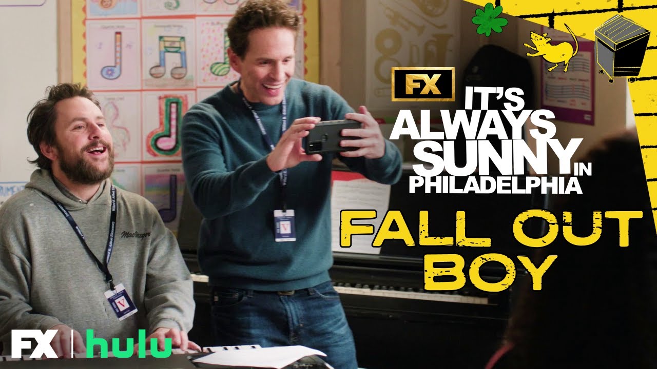 Charlie & Dennis Discover Fall Out Boy - Scene | It's Always Sunny in Philadelphia | FX