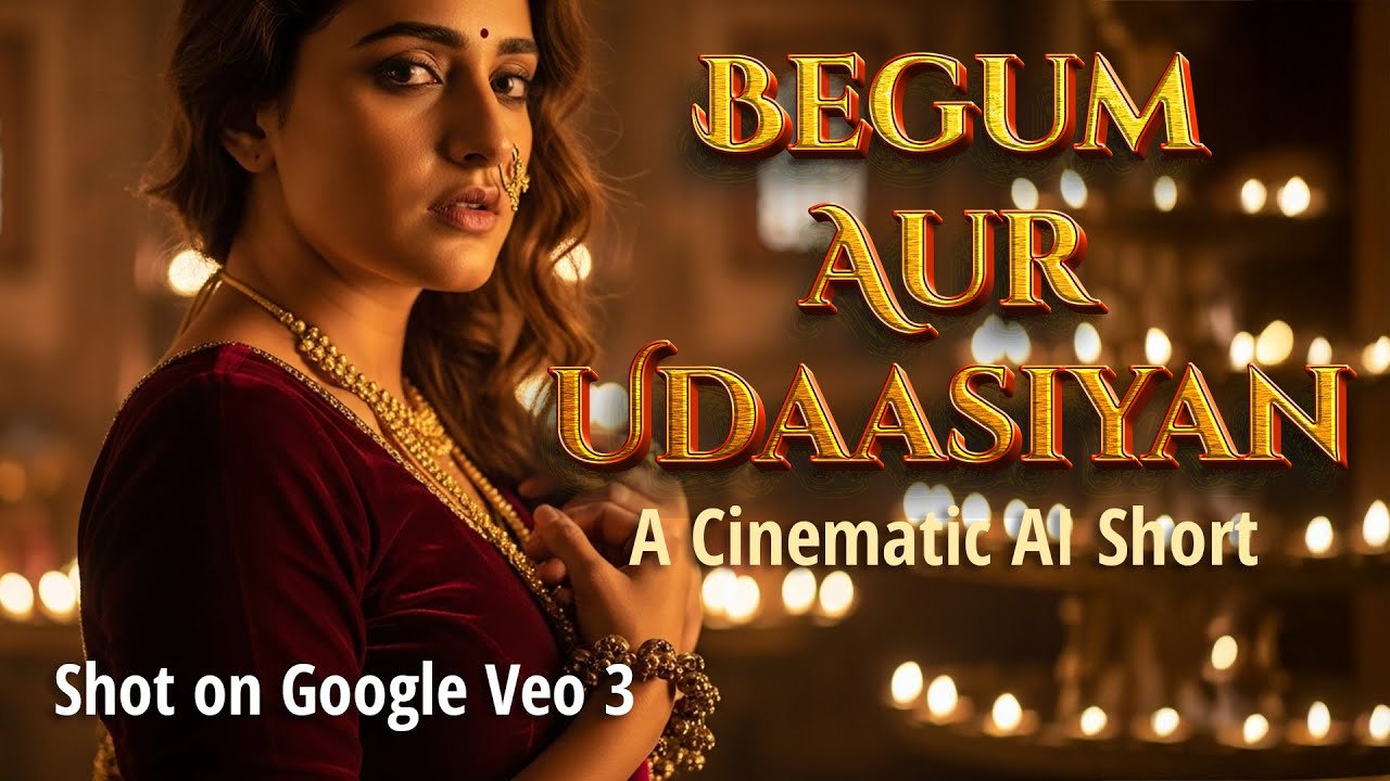 Google Veo 3 Short Film – Begum Aur Udaasiyan | AI Indian Cinematography