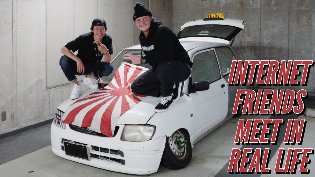 CRAZY STANCE CARS IN JAPAN! Meeting Internet Friends