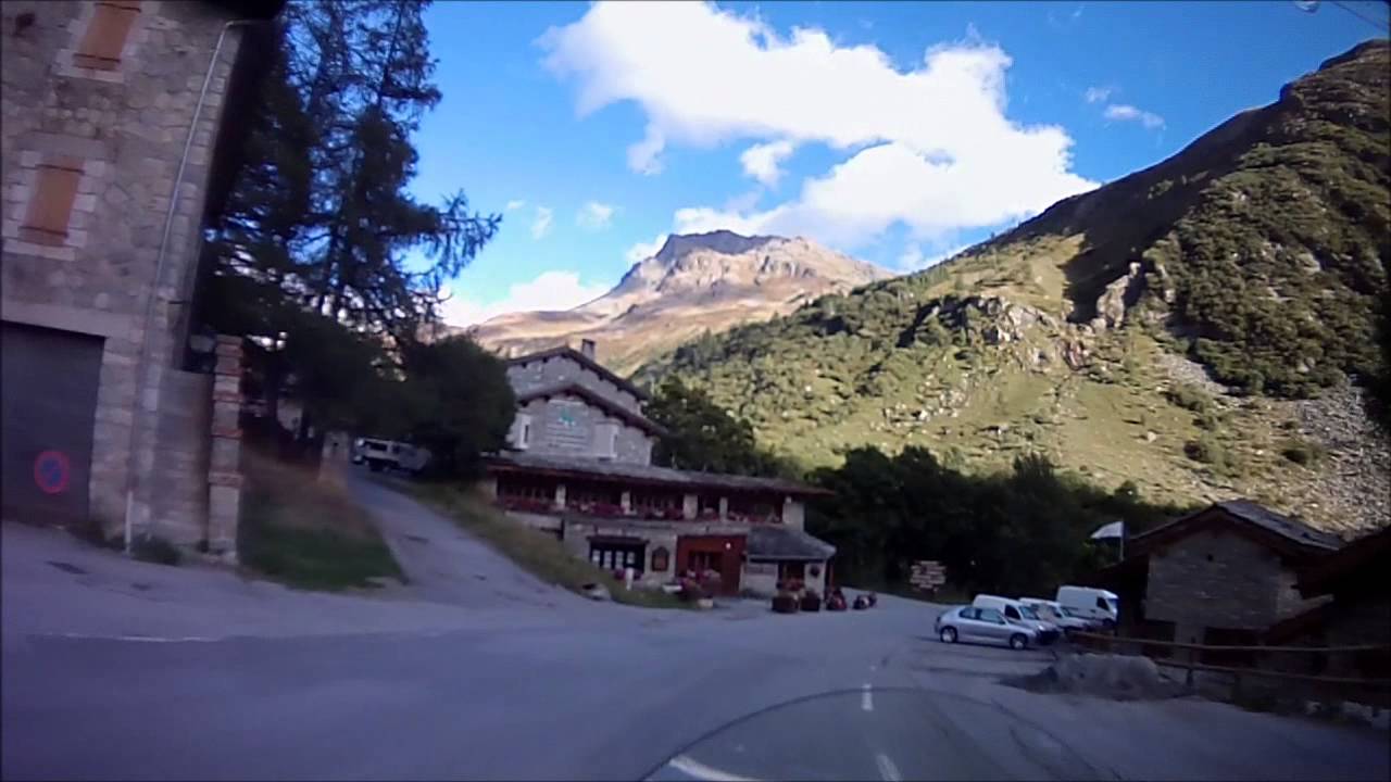 A ride along route Des Grande Alpes France