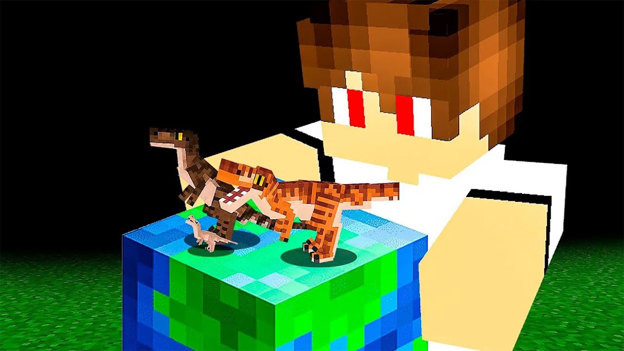 EU CRIEI O DINOSSAURO CARNÍVORO MAIS VELOZ NO MINECRAFT!