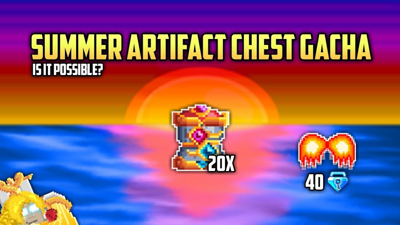 Is It THAT Hard? 20 Summer Artifact Chest Gacha - Growtopia 2024