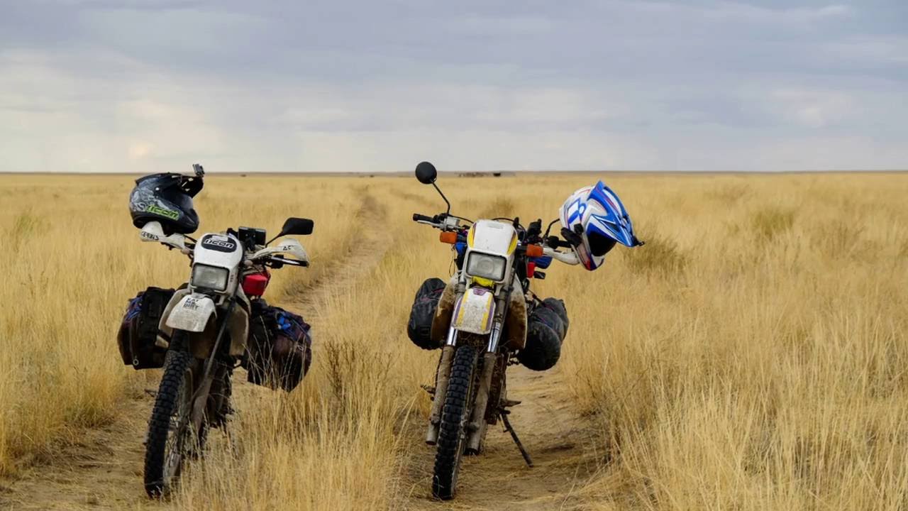 Episode 3 - Bulgaria to Kyrgyzstan by Suzuki DR350 motorcycle