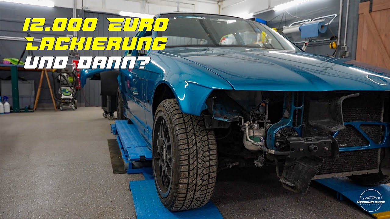 Oldtimer KLASSIKER neu lackierte Fahrzeuge für die Zukunft schützen | BMW E36