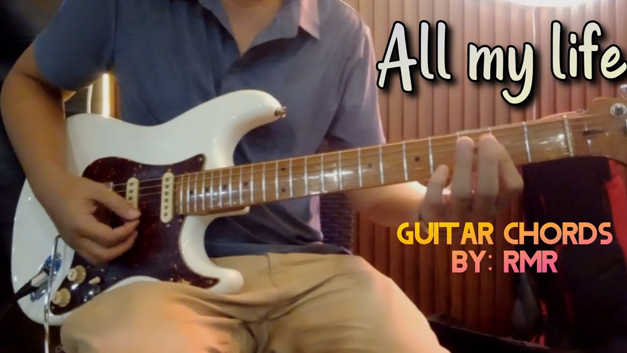 All my life - America | Guitar Chords Tutorial By: RMR