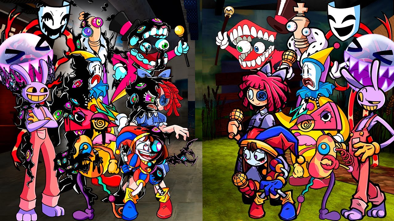 The Amazing Digital Circus VS The Amazing Digital Circus | Friday Night Funkin' (FNF Mod)