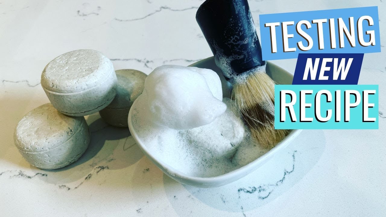 DIY Shaving Soap - New No Lye Method!