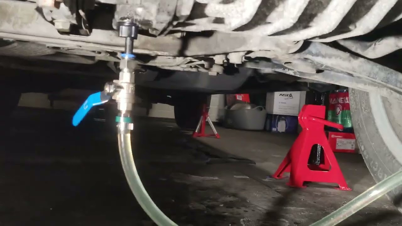 výměna oleje v DSG Passat b8