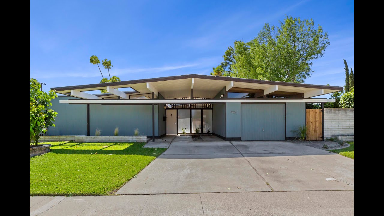 Eichler Home For Sale   596 South Woodland