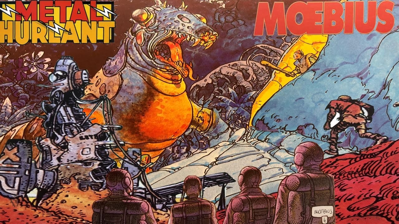 The Complete Heavy Metal Works Of Moebius Is Ridiculously Inspiring and Brilliant