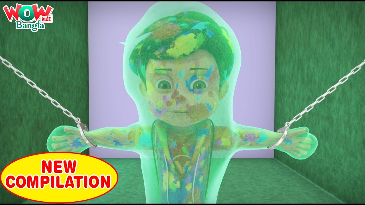 সুপারহিরো ভাই | Vir The Robot Boy | Compilation 79 | Best Bangla story | Cartoon