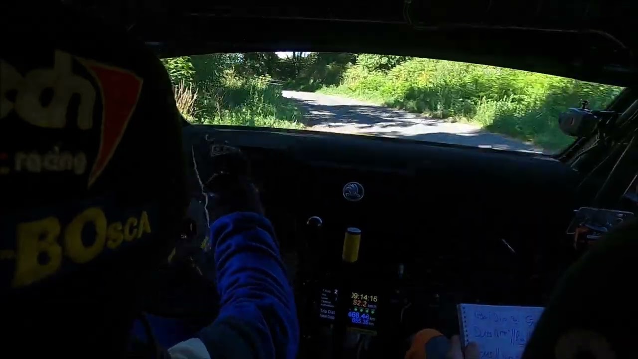 RALLYE ROUERGUE 2022, ES 7 LEVEZOU, SKODA FABIA EVO BALBOSCA, JLO CHIVAYDEL SEB DURAND.