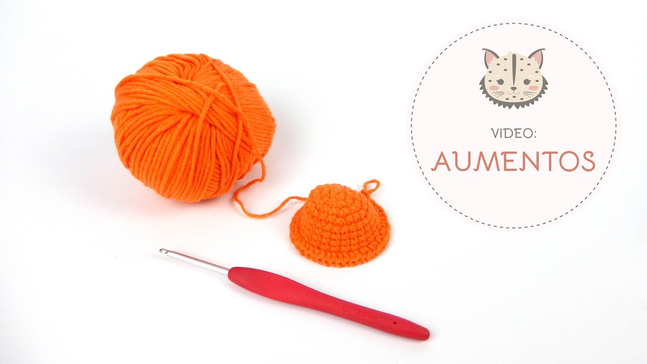 Aumentos a crochet (amigurumis)