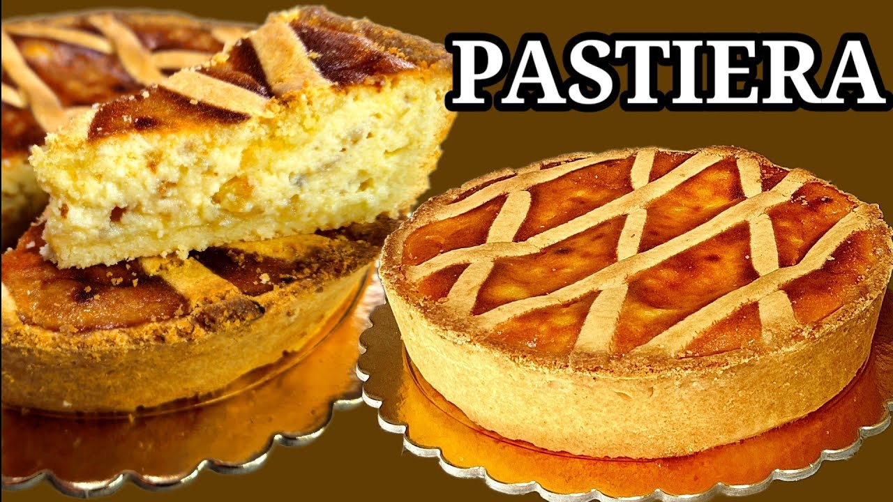 PASTIERA NAPOLETANA-Tutti i segreti per non spaccare la frolla-le strisce perfette-cottura perfetta
