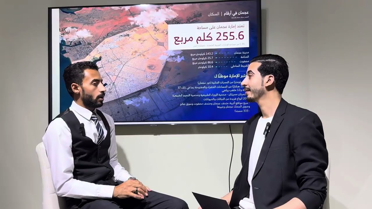 بودكاست / حول التملك الحر وافضليه عجمان في الاستثمار العقاري علي مستوي الامارات