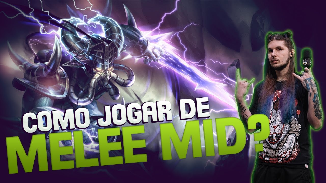 COMO JOGAR DE MELEE CONTRA RANGED NA MIDLANE?