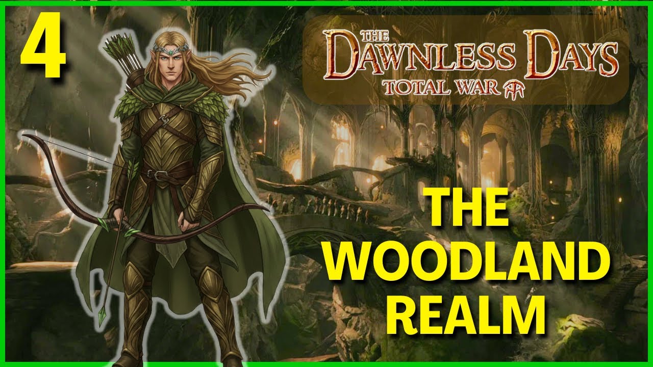 1300 Wood Elves Vs 8000 Orcs! The Battle for Nestadremar! Woodland Realm | Dawnless Days Ep 4