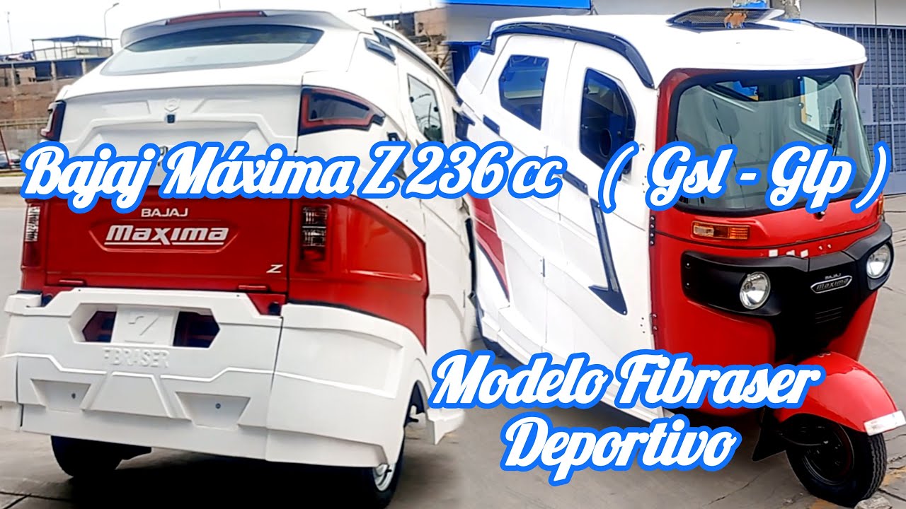 MAXIMA Z 2025 MOTOR 236 CC MODELO DEPORTIVO FIBRASER