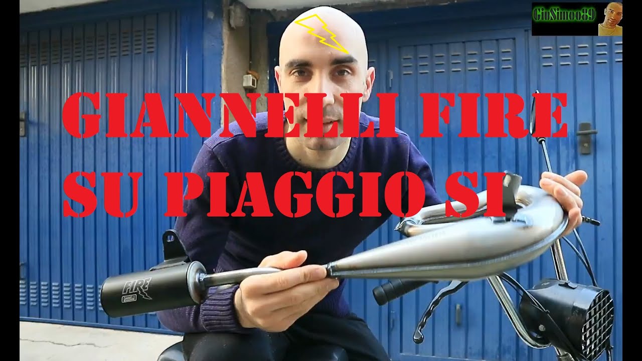 Montaggio #Giannelli Fire su piaggio si! Prova su strada!