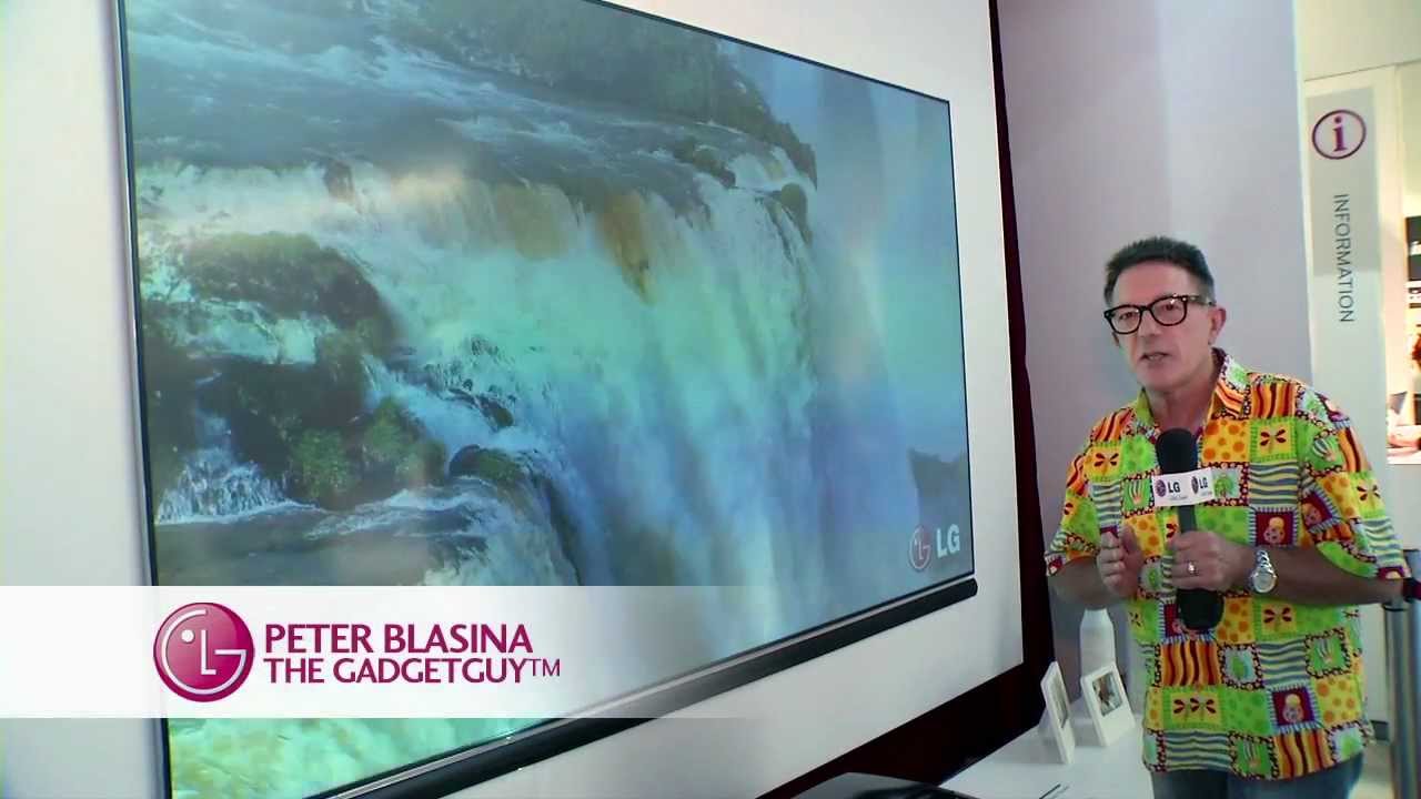 LG Product Bio - Laser Projection TV at CES 2013