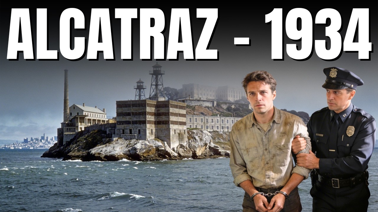 A Day Inside Alcatraz Prison, 1934 (America's Most Notorious Jail)