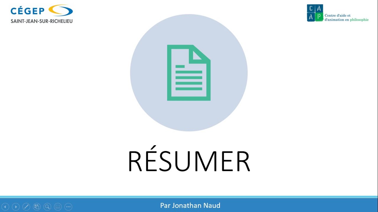 Résumer