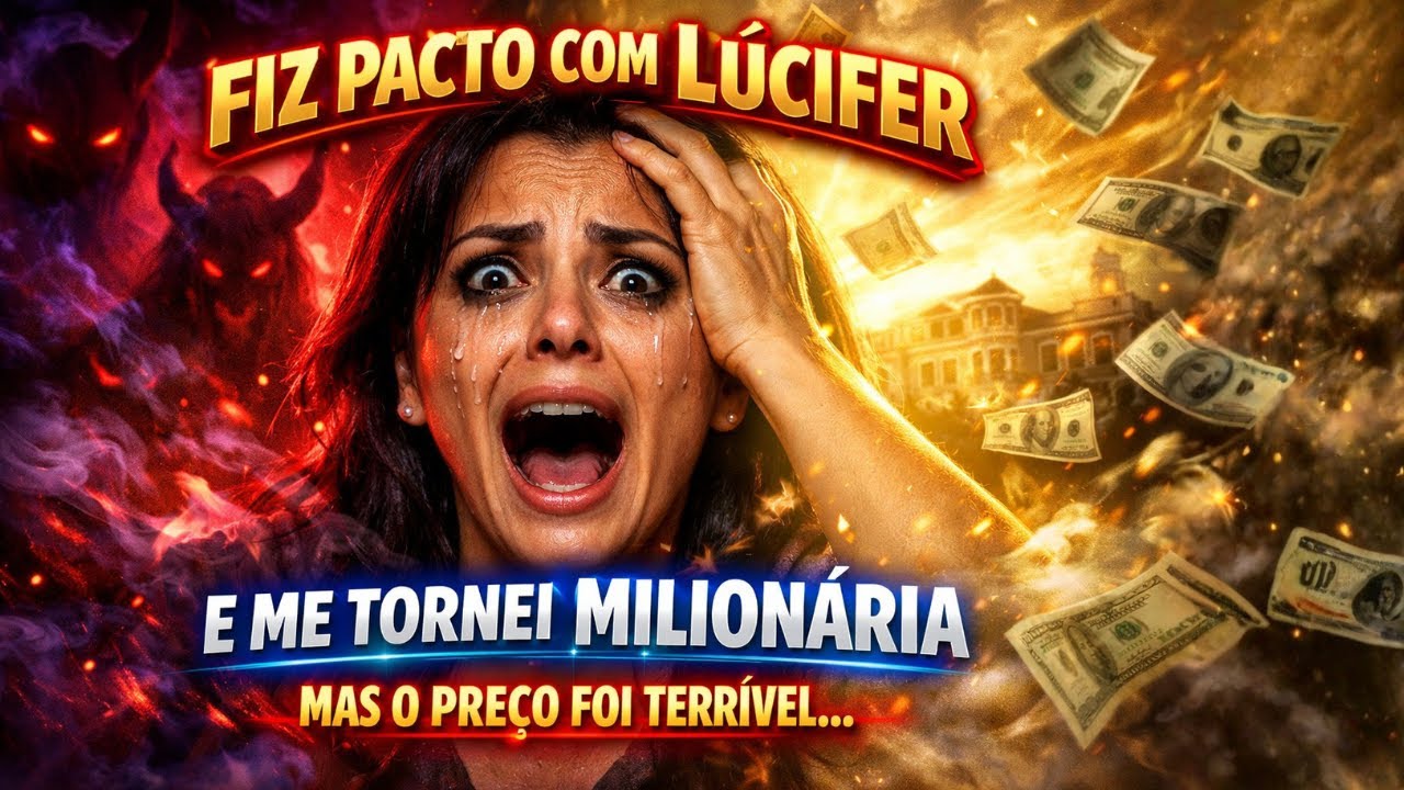 CANSADA DE SER A FAXINEIRA POBRE DA IGREJA, FIZ UM PACTO COM LÚCIFER E ME TORNEI MILIONÁRIA