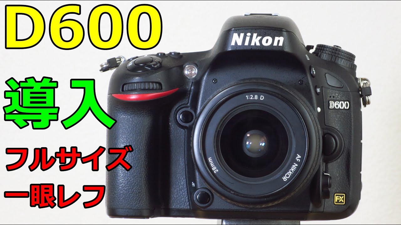 【中古】ニコンD600 動作検証・作例 ニコンのフルサイズ一眼レフ導入
