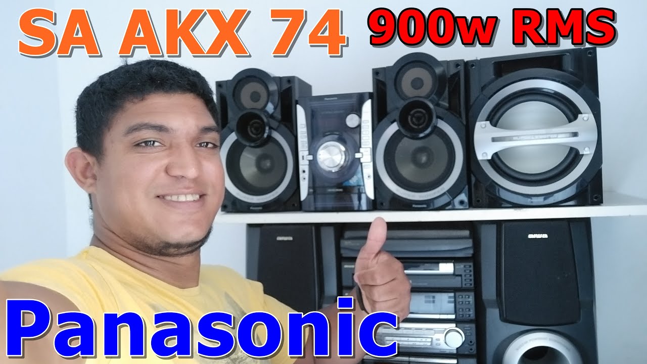 Panasonic SA AKX74 tocando forte