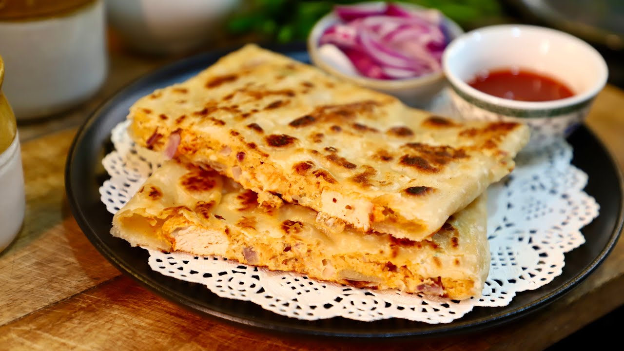বাচ্চা দের জন্য বানিয়ে দিন এই রকম খাবার Egg Chicken Paratha #viral #lifestyle #food #chickenrecipes