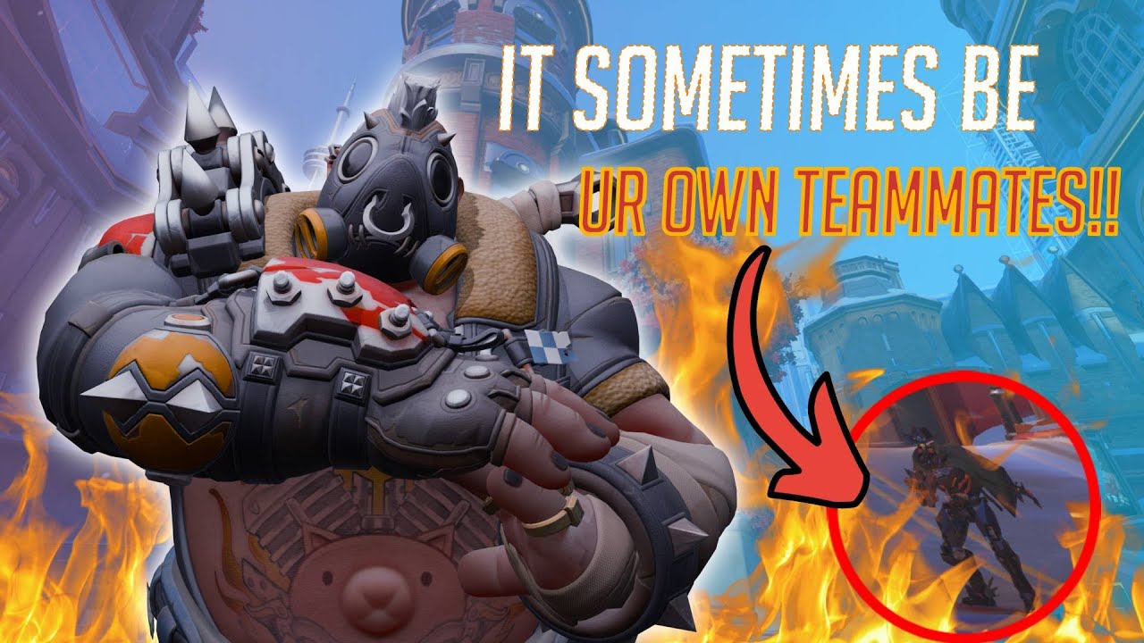 When your team throws... But you are Champion at ROADHOG!