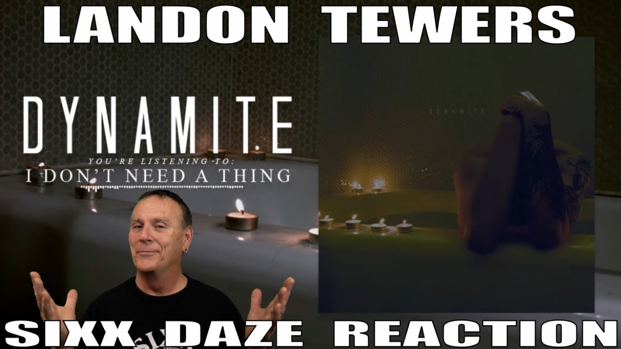 Landon Tewers: I Don't Need a Thing Reaction #landontewers #idontneedathing