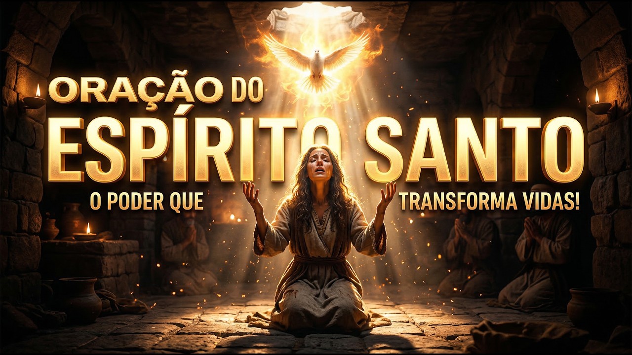 🙏ORAÇÃO PODEROSA! IMPOSSÍVEL NÃO SENTIR O ESPÍRITO SANTO!🕊️