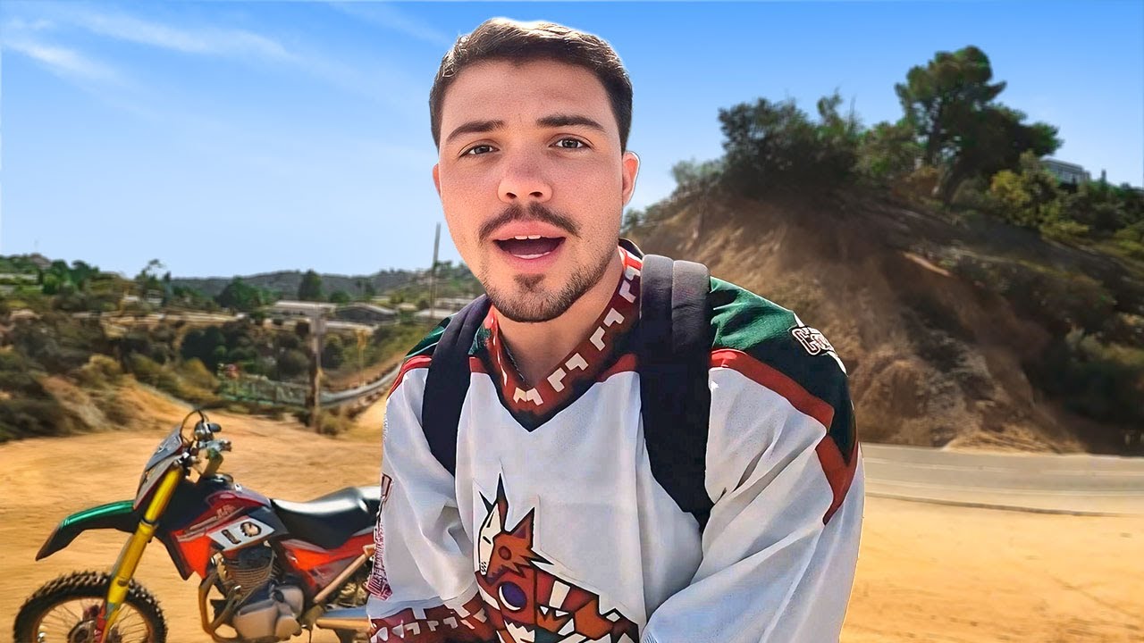I Took My Dirt Bike out in LA! (vlog)
