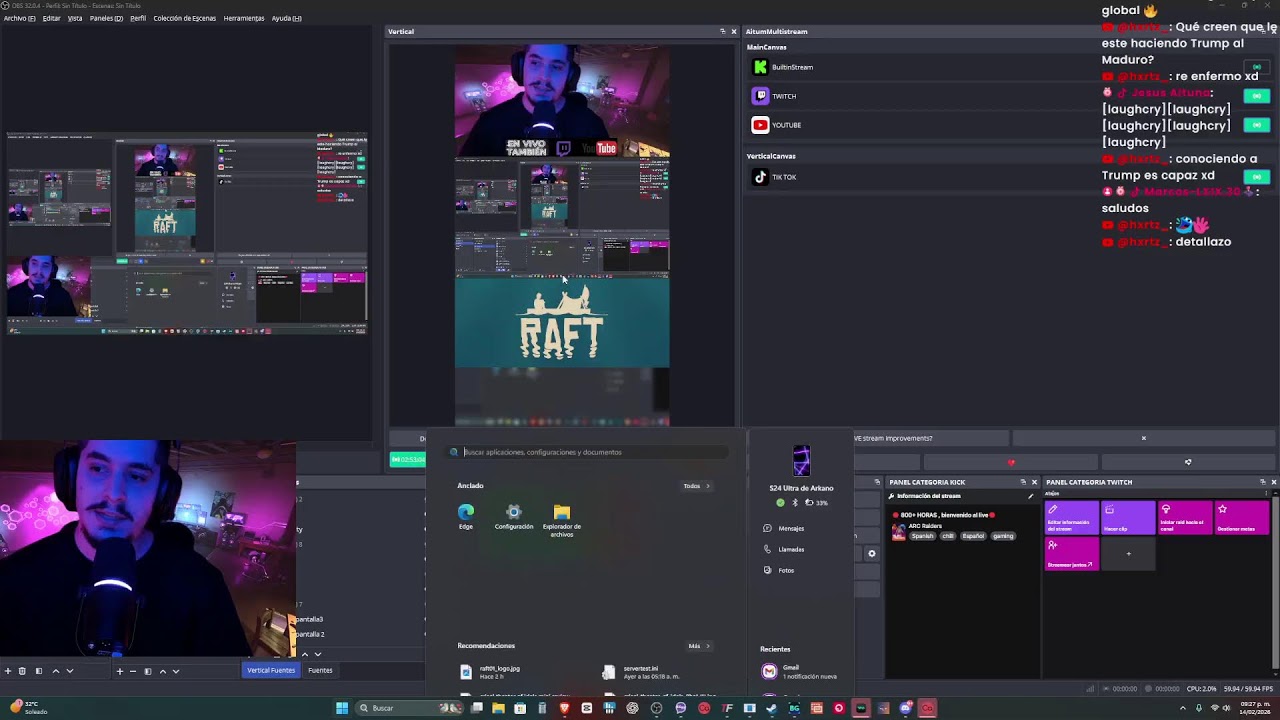 🔴Raft EP 1 Naufrago🔴