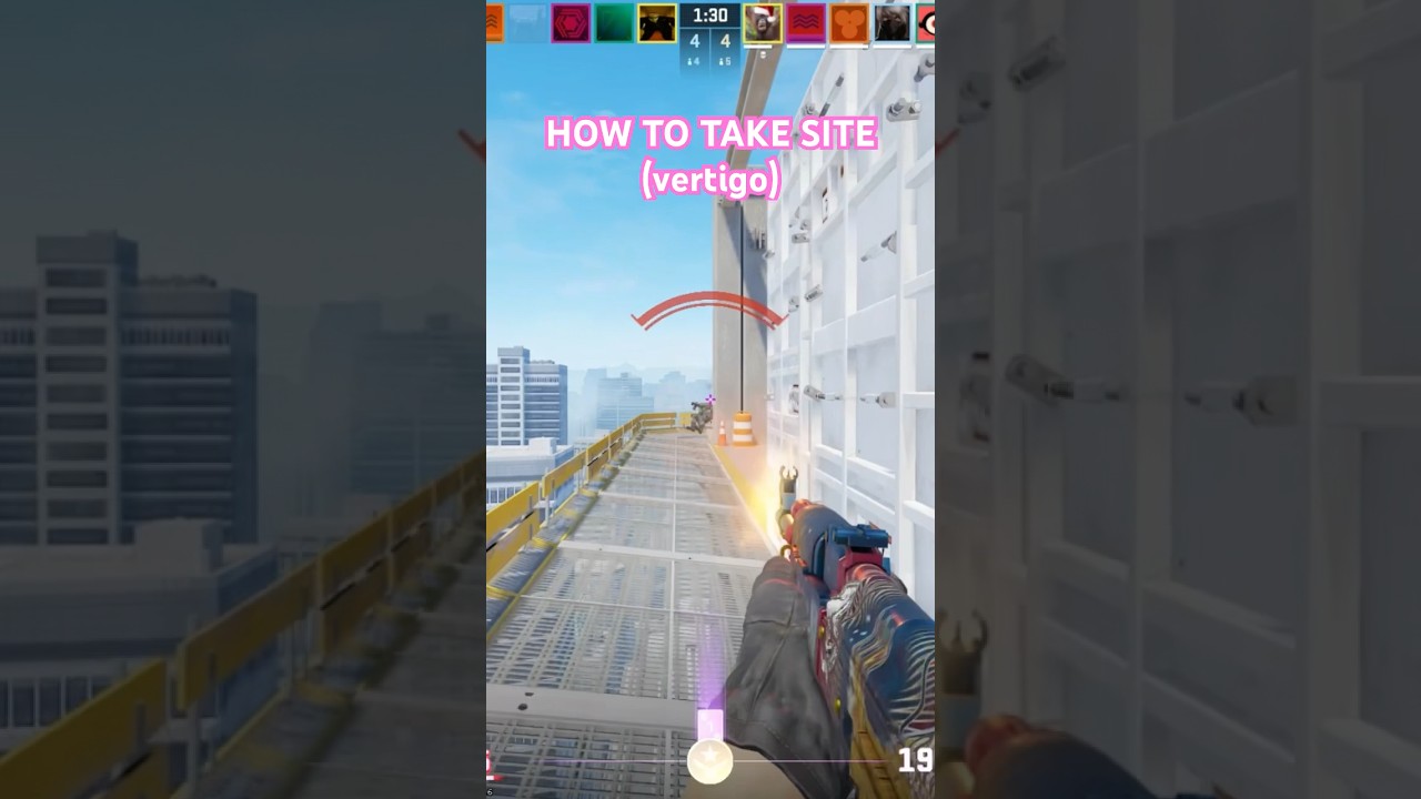 HOW TO TAKE SITE (vertigo) #cs2 #gaming #cs2clips #counterstrike #csgo #3k