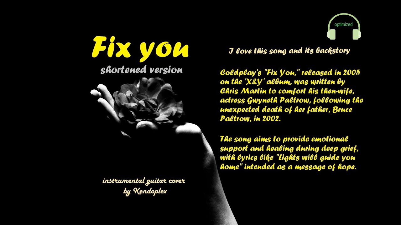 Fix you (Coldplay) - instrumental cover by Kendoplex