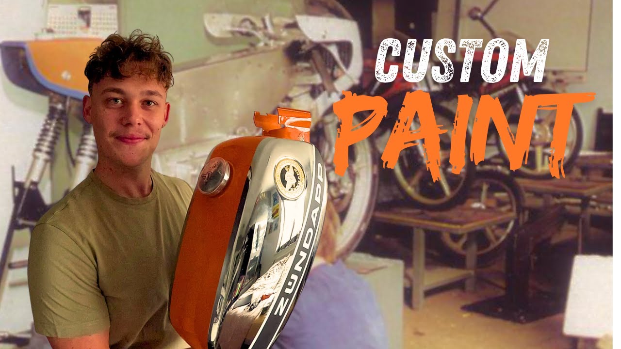 Zundapp 517 restauratie deel 10: Tankstickers + tankdop