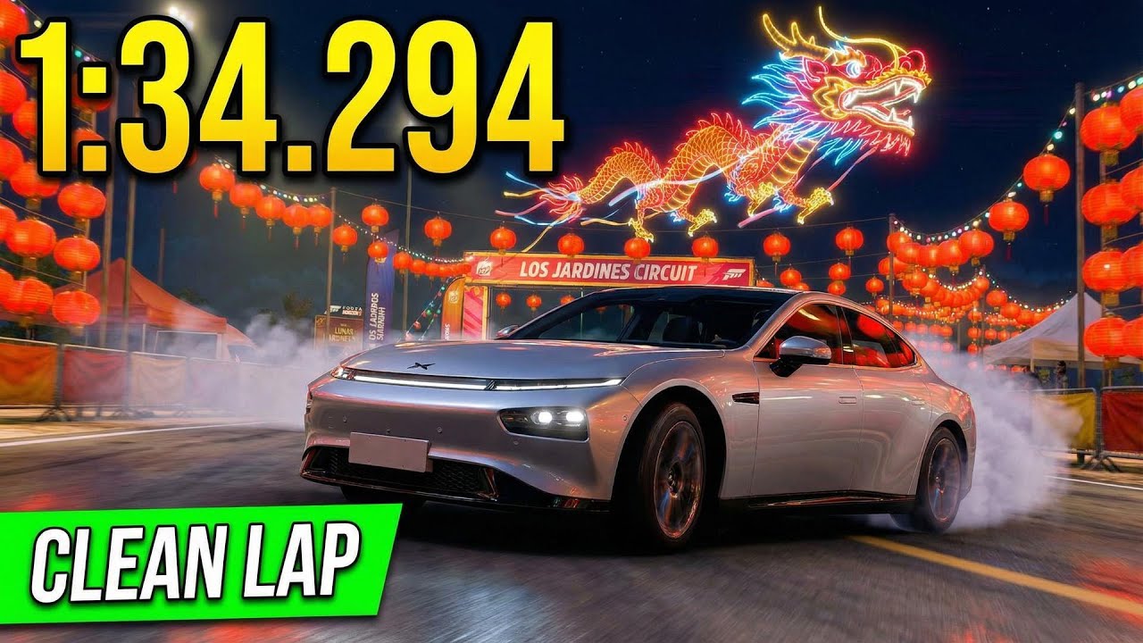 BEAT 1:34.294! Easy Clean Lap Guide (Los Jardines Circuit)