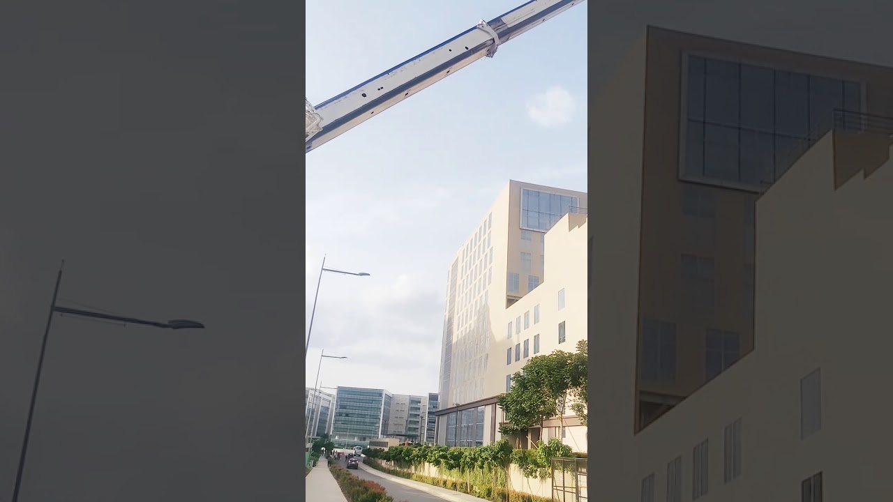 INDUSTRIAL CRANES job at 50 meter radius