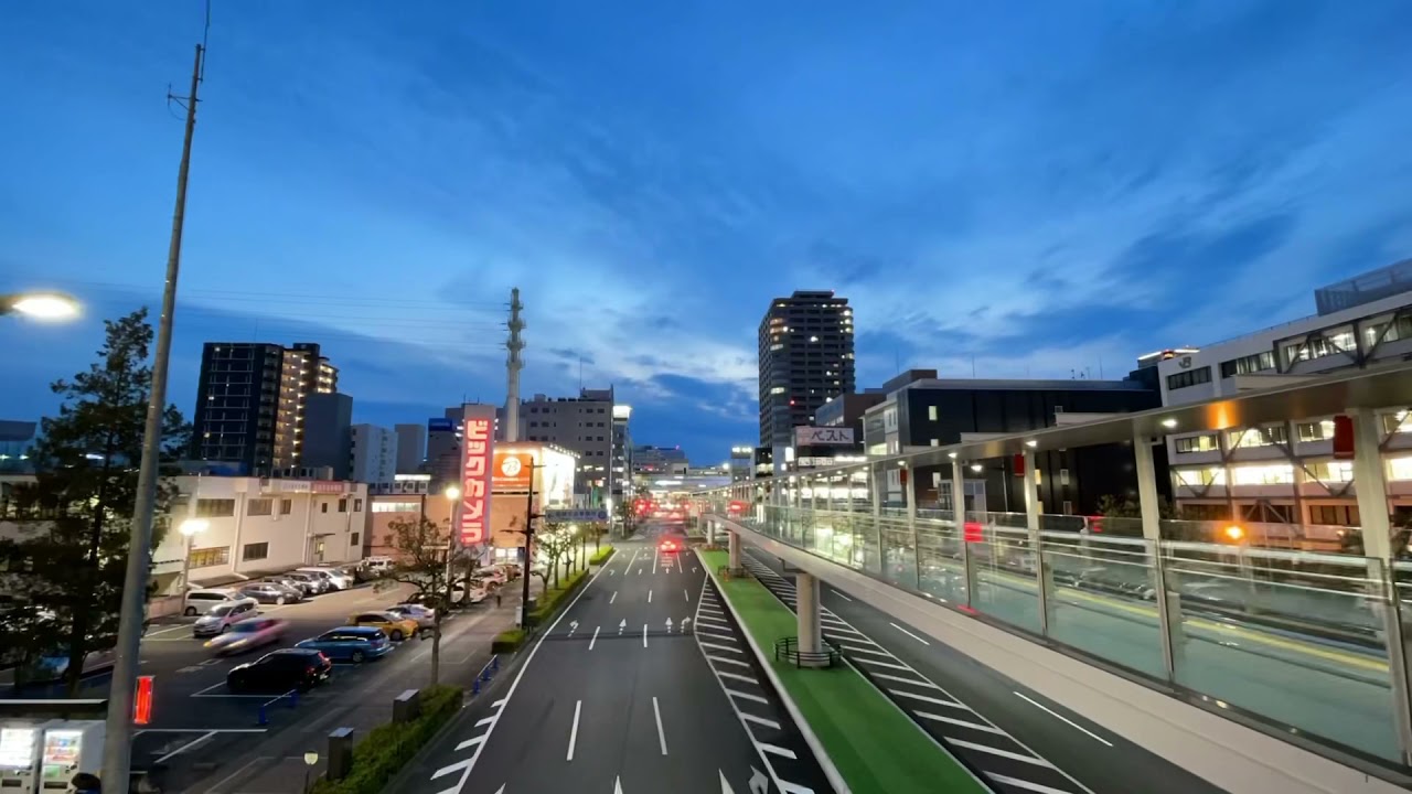 walking street Japan Takasaki  cinematic +iPhone +sandmark