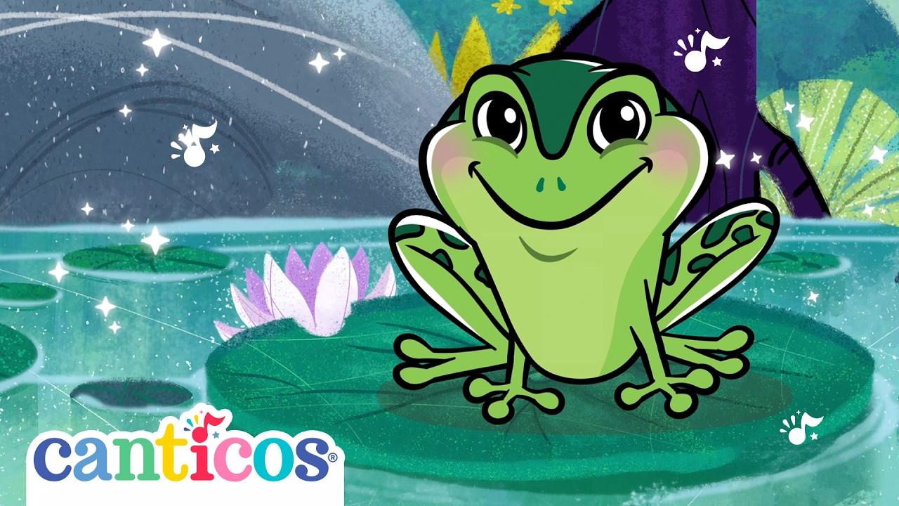 🐸 Cucú Cantaba la Rana🐸El Coquí 🐸 Sana, Sana Colita de Rana | Canciones Infantiles | Canticos