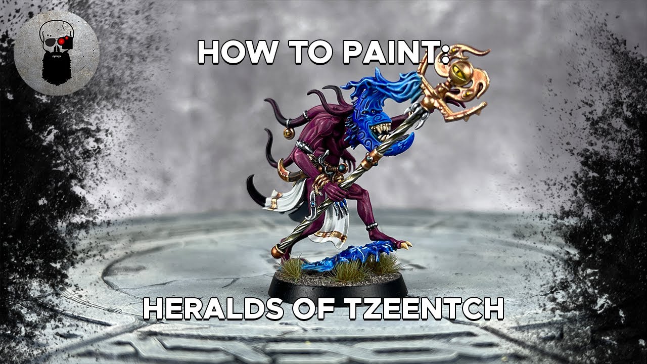 Contrast+ How to Paint: Heralds of Tzeentch