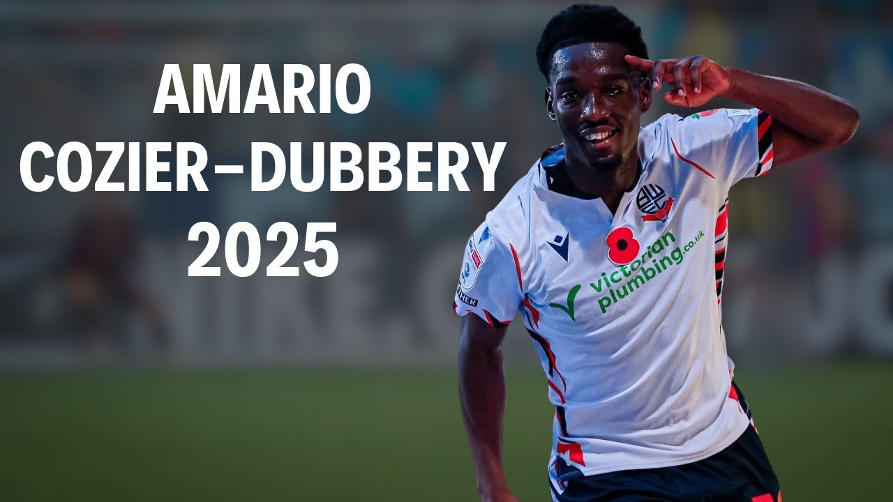 Амарио Козье-Дюберри 🏴󠁧󠁢󠁥󠁮󠁧󠁿 ▶Навыки, голы и передачи 2025!!