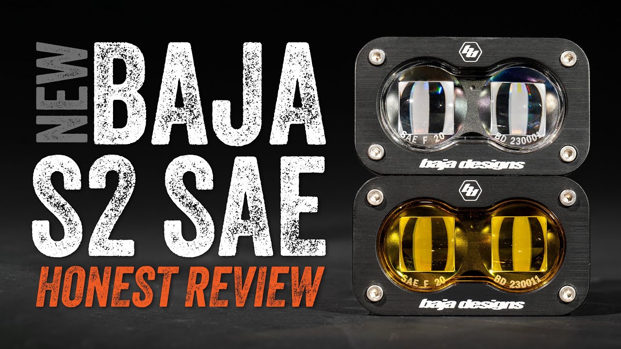 Обзор и тест светодиодного фонаря Baja Designs S2 SAE Pod 💡 | Революция фар