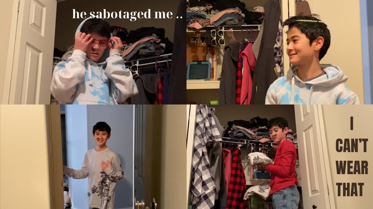 MY BROTHER CHOOSES MY OUTFITS FOR A WEEK